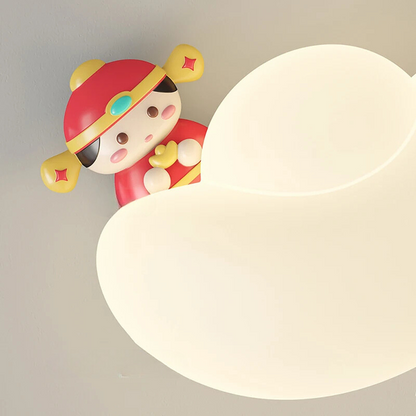 Rynx | GuldBarn - PE Wall Lamp for Children's Room