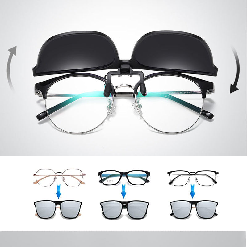 RYNX | New Polarized Clip-On Foldable Sunglasses