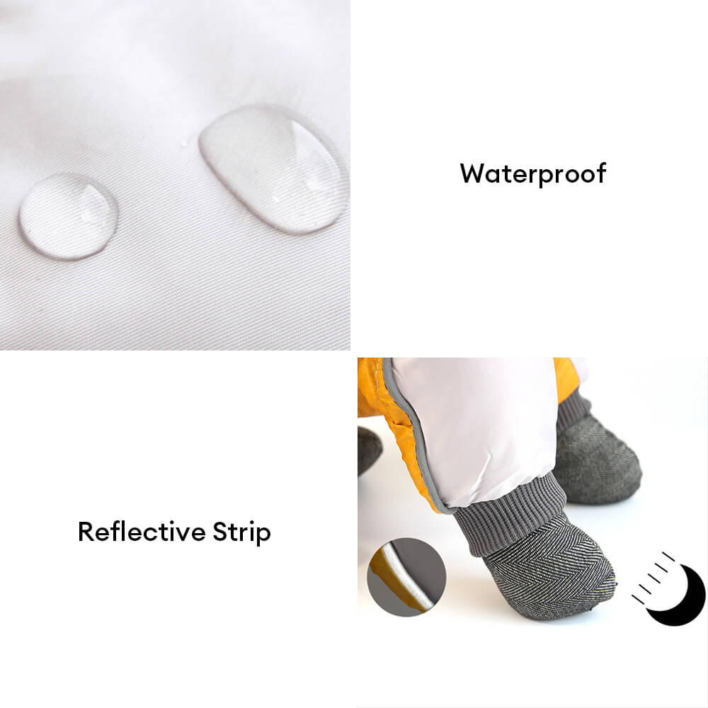 RYNX | Warmth Reflective Waterproof Washable Four-Legged Dog Coat