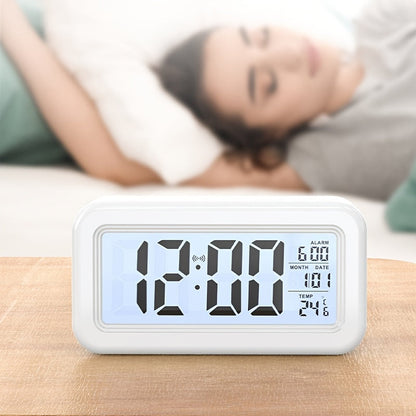 Rynx | Digital Alarm Clock with LCD Screen - Date and Temperature Display