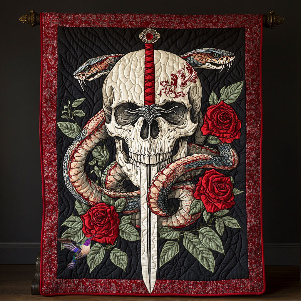 Rynx | Skull Snake Quilt