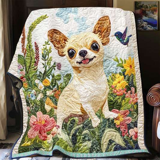 Rynx | Happy Chihuahua Quilt