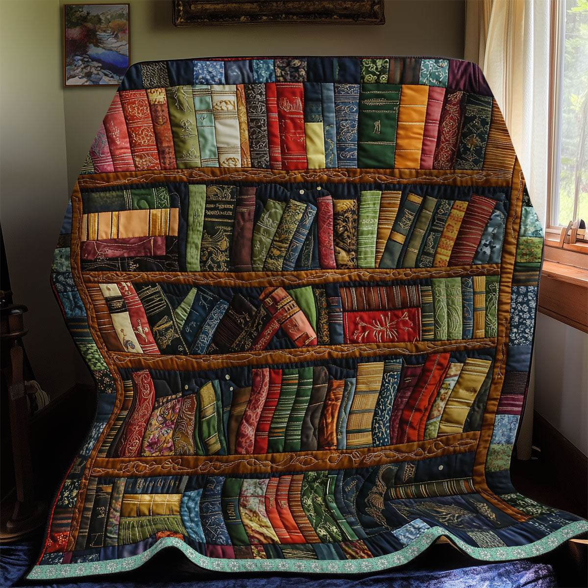 Rynx | Bookcase Quilt