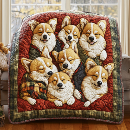 Rynx | Sleeping Corgis Blanket