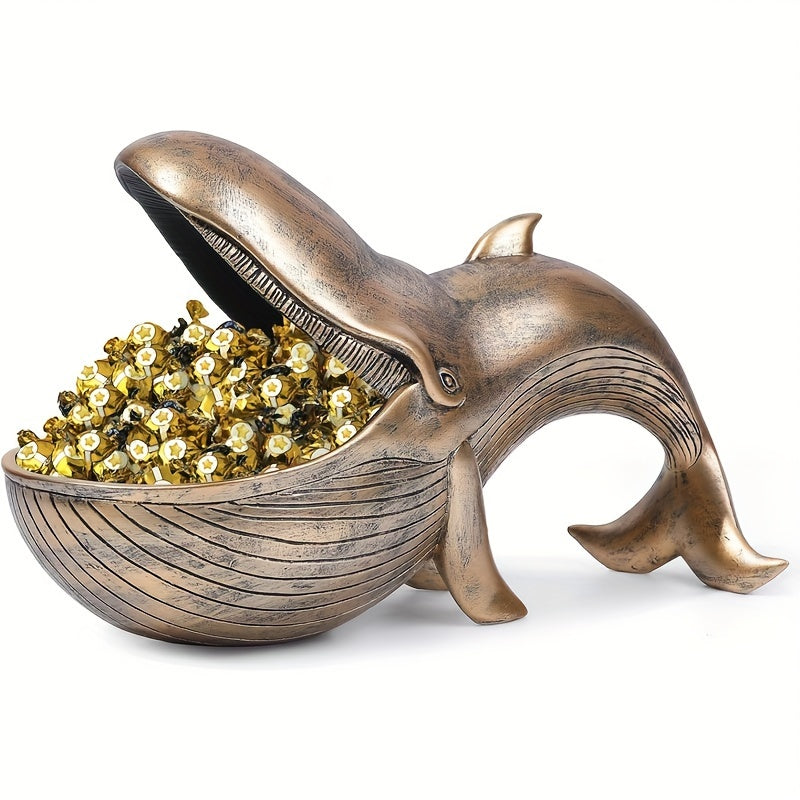 Rynx | WhaleDecor - Whale Sculpture Candy Plate & Storage Box