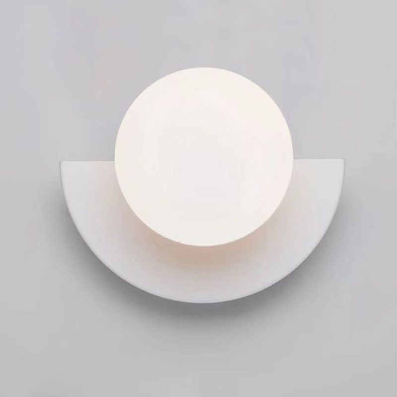 Rynx | Valentina Modern LED Wall Lamp Metal Glass Bedroom Living Room