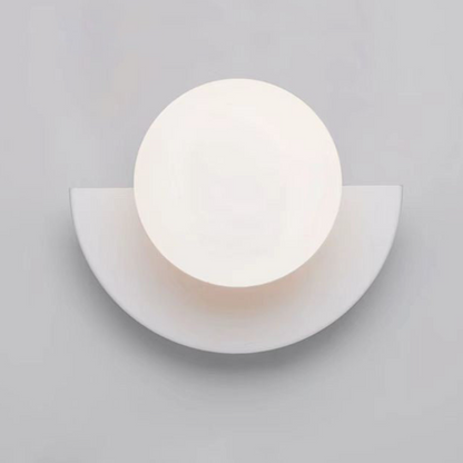 Rynx | Valentina Modern LED Wall Lamp Metal Glass Bedroom Living Room