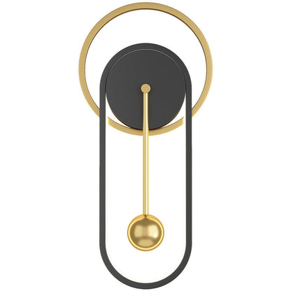 RYNX | Nordic Minimalist Silent Clock Wall Lamp