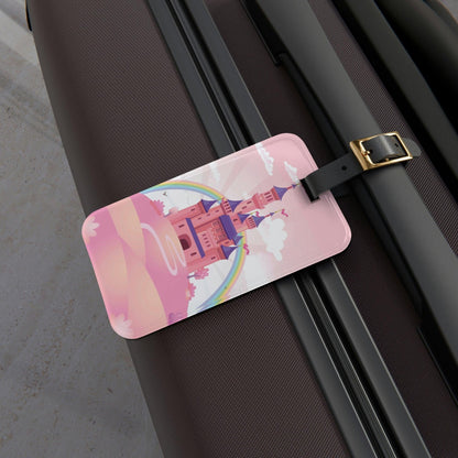 Rynx | Enchanting Fairy-Inspired Luggage Tag Set with Customized Leather Strap