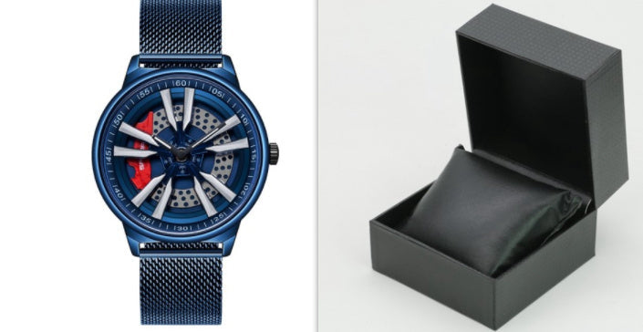 Rynx | Men's Creative Cool Dial Rotating Wheel Quartz Watch