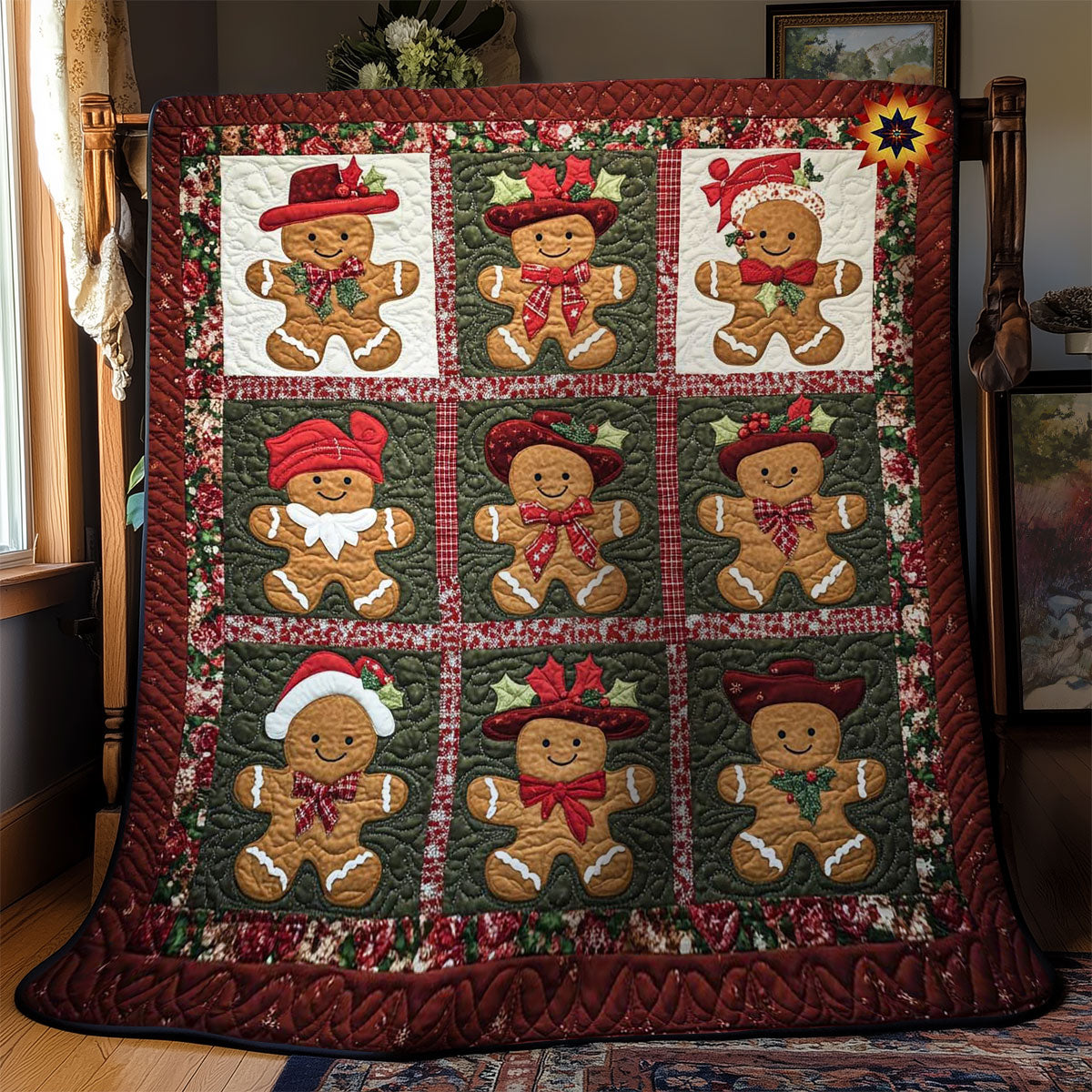 Rynx | Gingerbread Rodeo Quilt