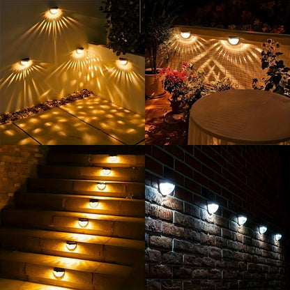 Rynx | SolarFence - Solar Hedge Lighting for Outdoors, Waterproof and Decorative