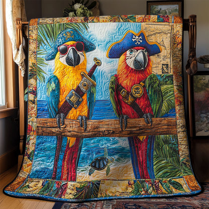 Rynx | Seafaring Parrot Duo Quilt