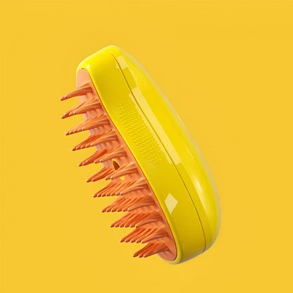 Rynx | Electric Spray Grooming Comb for Cats and Dogs with Soft Silicone Brush