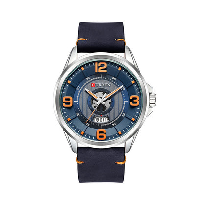 Rynx | Men's sports casual belt points watch in stainless steel
