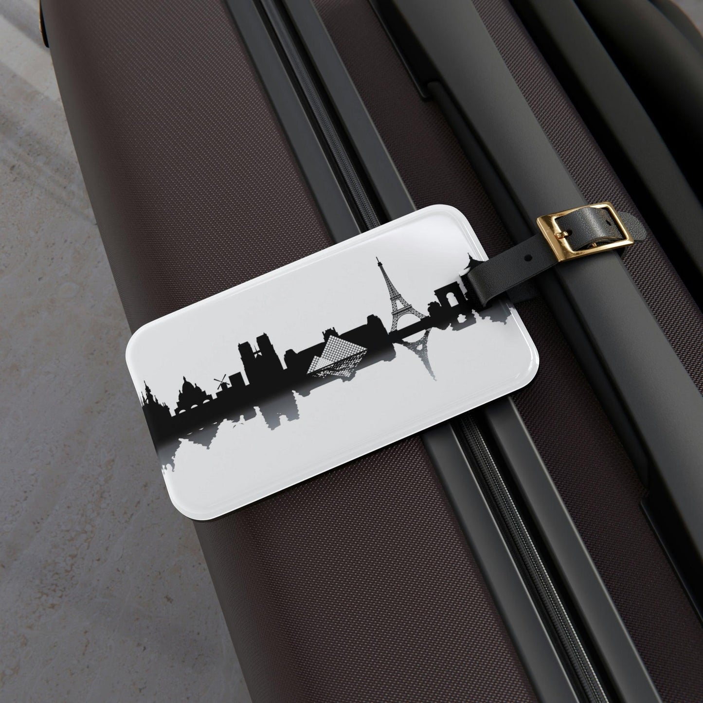 Rynx | Elegant Paris Acrylic Luggage Tag