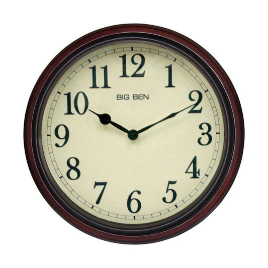 RYNX | Timelesswood – Classic Wall Clock In Brown