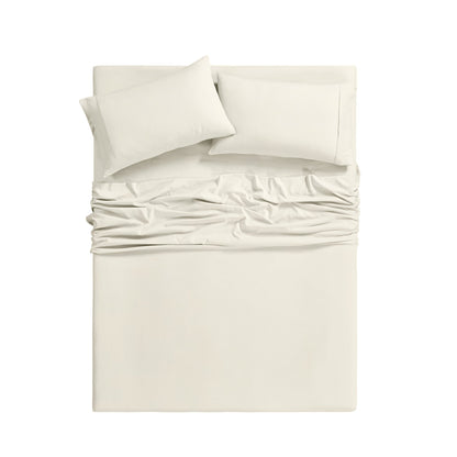 Rynx | Bamboo 2000 Thread Count 6-Piece Luxury Sheet Set - Organic, Cooling, 16 Inch Deep Pocket, Egyptian Luxury with Bonus Pillowcases - Shrink and Fade Resistant