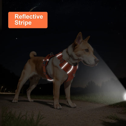 Rynx | Reflective Nylon Dog Harness Adjustable and Breathable for Small Medium Large Dogs