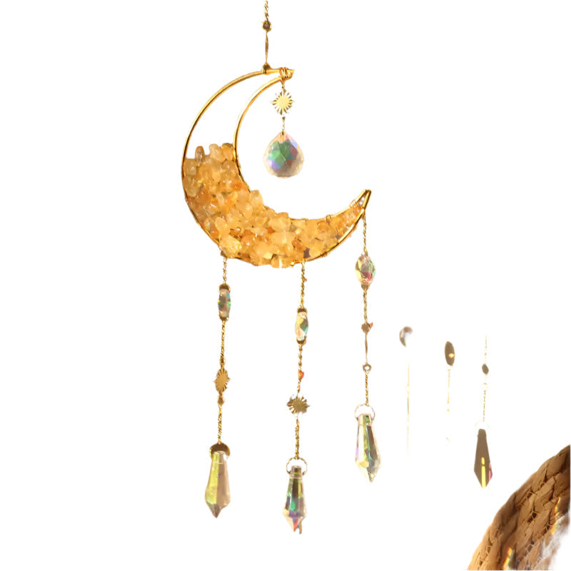 Rynx | LunaPrism Dreamcatcher – Enchanting Moonlight Decoration for Peaceful Spaces