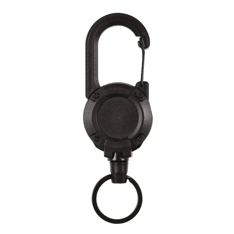 RYNX | Outdoor Automatic Retractable Wire Rope Luya Theft-Proof Tactical Keychain