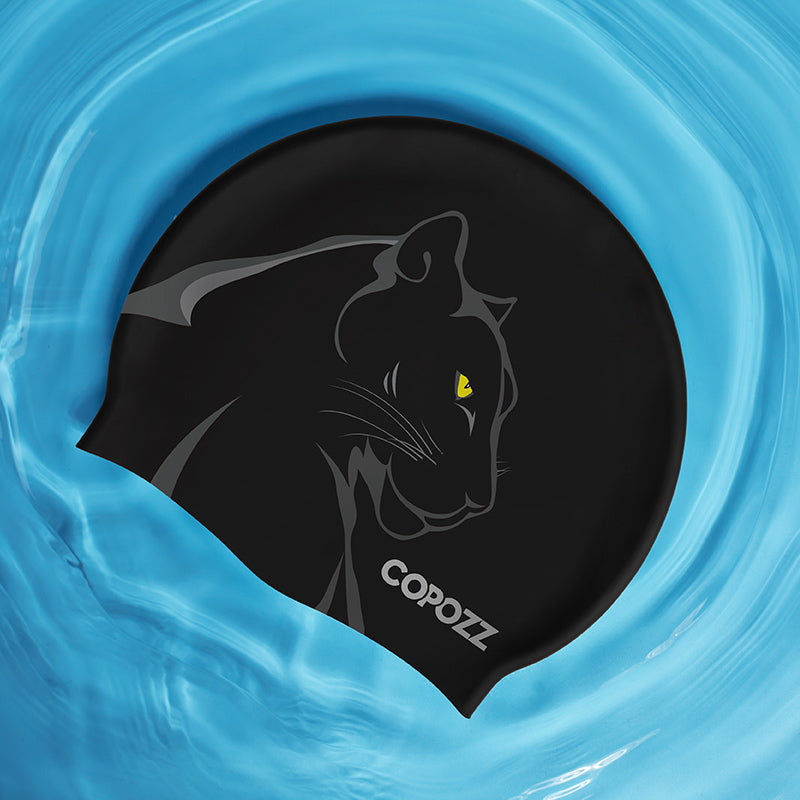 Rynx | Unisex Silicone Swim Cap with Ear Protection: Colorful and Water-Resistant