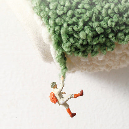 Rynx | Green Leaves Bathroom Mat