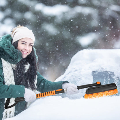 Rynx | 5-in-1 Detachable 180° Adjustable Ice Scraper Snow Shovel