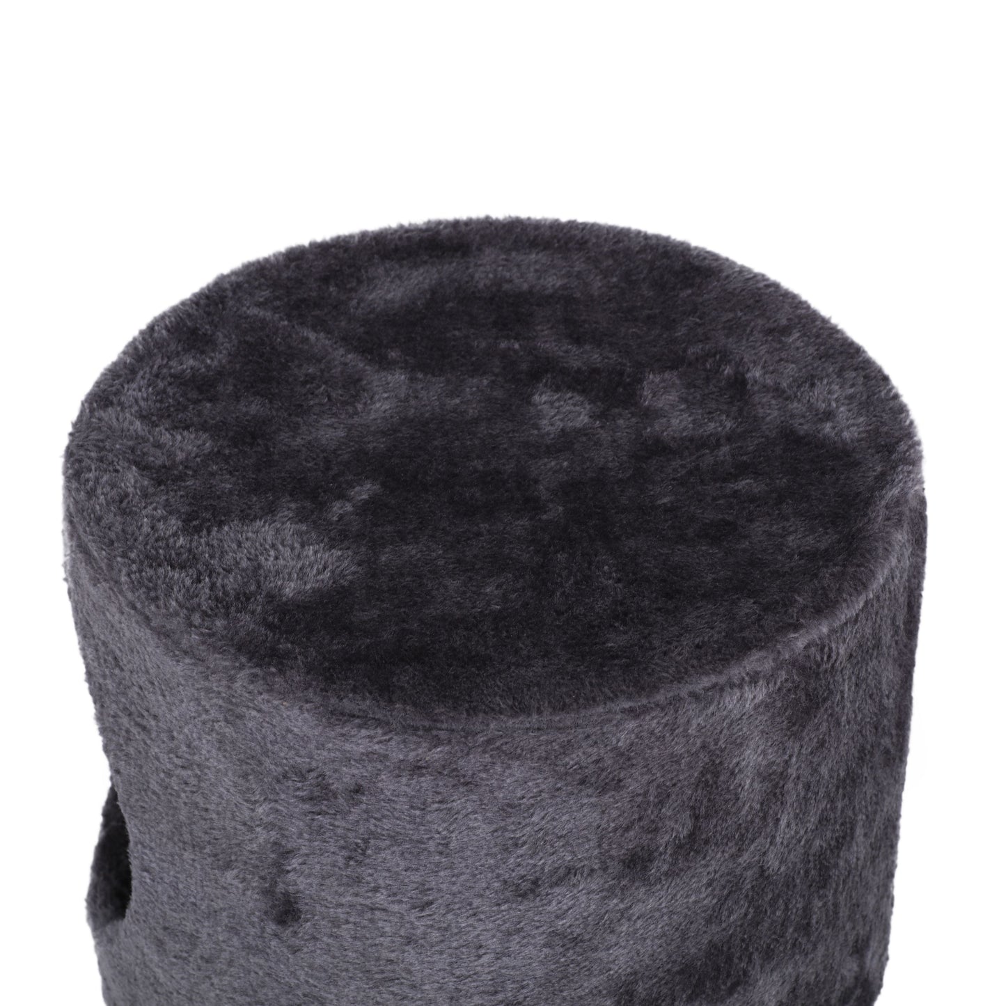 Rynx | Cat Tree | Cube with Scratching Ladder with Mouse Teaser Toys - Gray