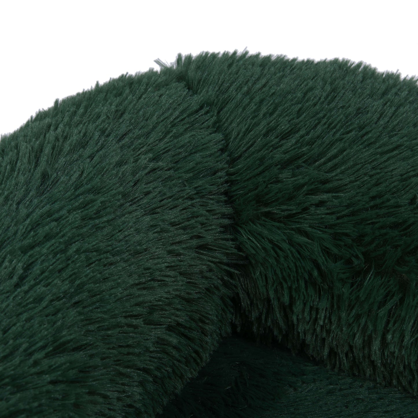 Rynx | Shaggy Faux Fur Memory Foam Sofa Bed - Eden Green