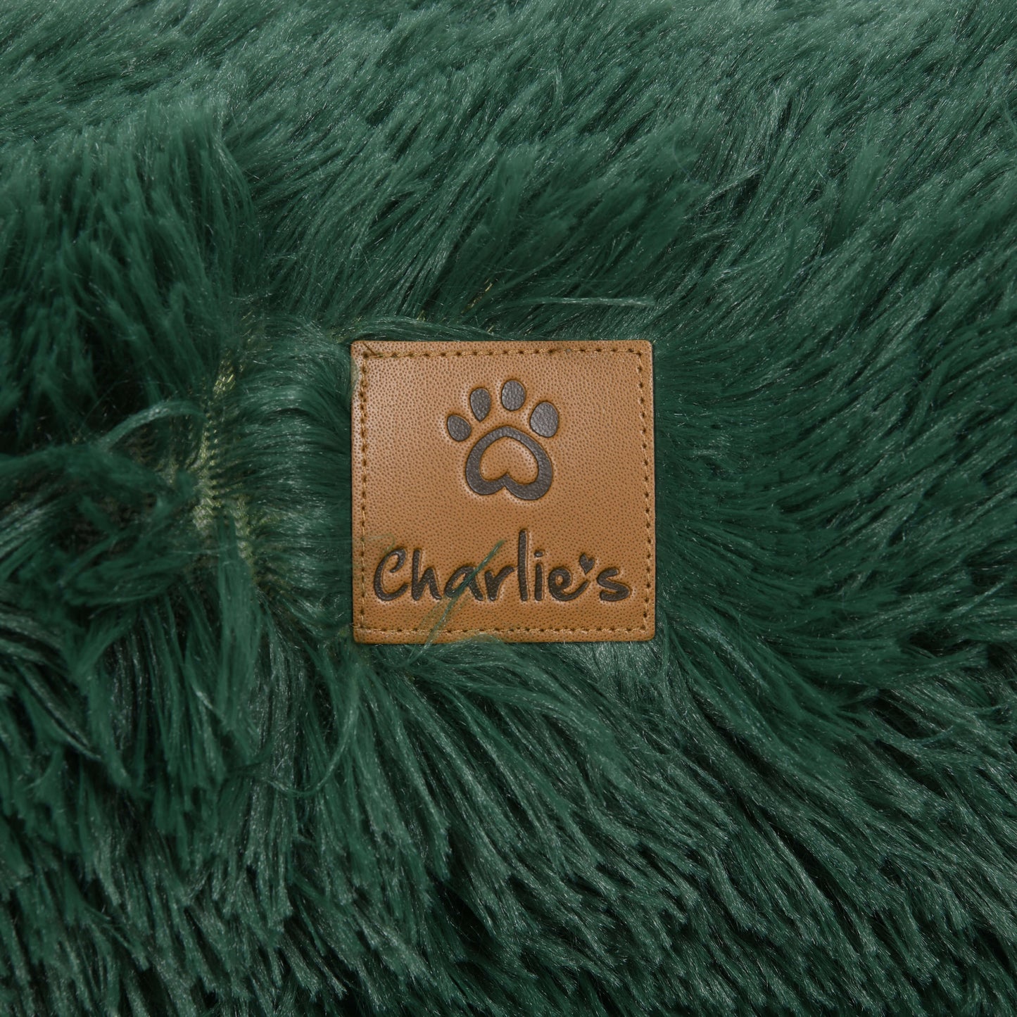 Rynx | Shaggy Faux Fur Memory Foam Sofa Bed - Eden Green