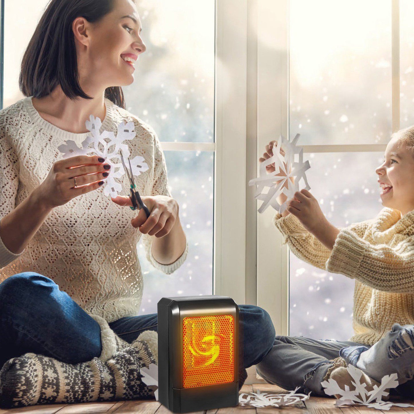 Rynx | 500W Ceramic Portable Electric Heater