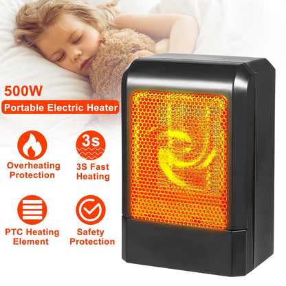 Rynx | 500W Ceramic Portable Electric Heater