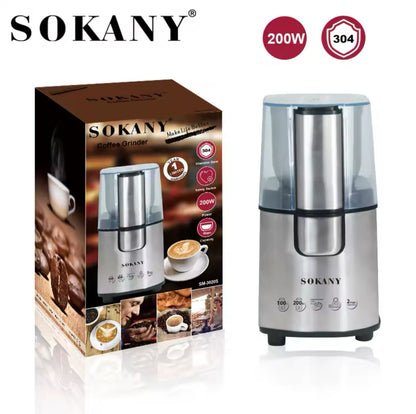 Rynx | SOKANY Electric Coffee Grinder 200w