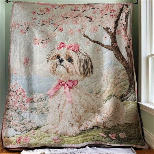Rynx | Sakura Shih Tzu Quilt