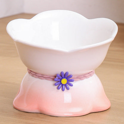 Rynx | Elevated Gradient Ceramic Pet Bowl