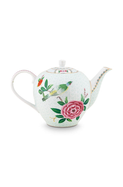Rynx | Teapot Blushing Birds white large
