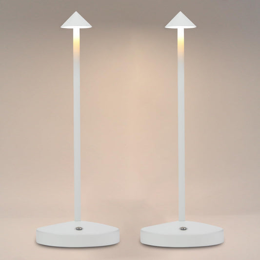 Rynx | Sunligtgo Portable LED Table Lamps 2 Pack, 5500Mah Rechargeable, 3 Color Modes, Dimmable