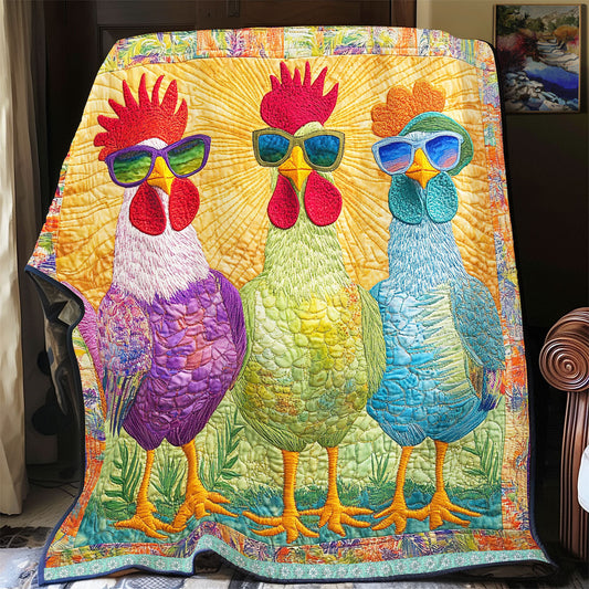 Rynx | Triple Chicken Quilt