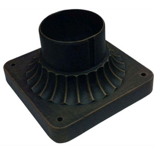 Rynx | Artcraft Lighting Classico Concrete Post Fitter Mount, Black
