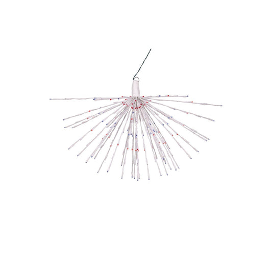 Rynx | Vickerman 240Lt X 32" White Starburst Blue 5Mm Twinkle Led Light.