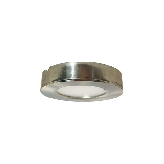 Rynx | Nora Nmp2-Led27Bn 24V Josh Led Puck Light, Recessed or Surface Mounted (Brushed Nickel, 2700K)