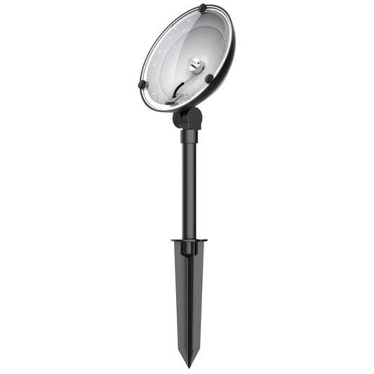 Rynx | Malibu Low Voltage Landscape Lighting, 20 Watt Metal Floodlight Outdoor Spotlight Waterproof Lighting For Driveway, Garden, Lawn, Flood, Garden, Outdoor Lighting 8301-9502-01