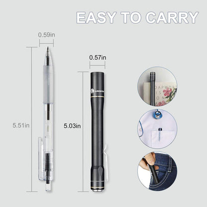Rynx | Lumintop Iyp365 Penlight - 200 Lumens Cree Led, Ipx-8 Waterproof, 3 Modes,