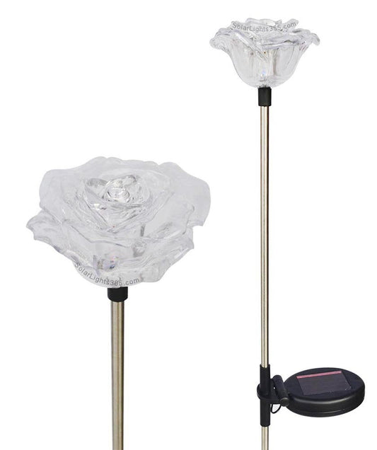 Rynx | Solar Wholesale 1047 Roses Flower Lights, 2 Pack For Outdoor And Holiday Decorations