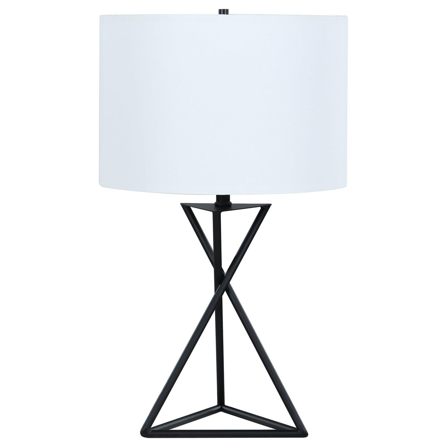 Rynx | Underlay Home Decor Drum Table Lamp White And Black