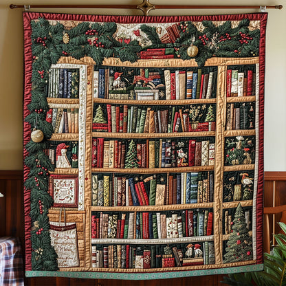Rynx | Bookshelf Christmas blanket