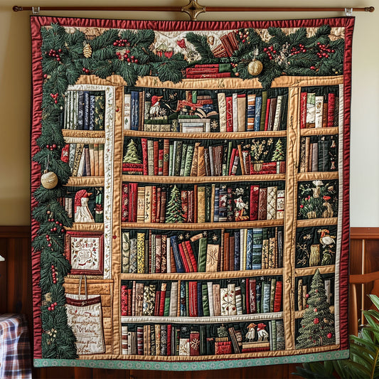 Rynx | Bookshelf Christmas blanket