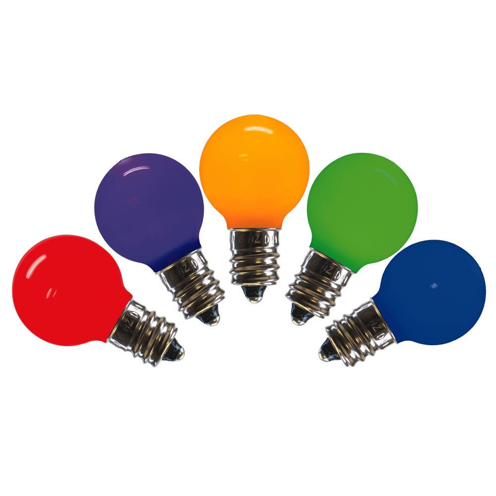 Rynx | Vickerman G30 Multicolored Ceramic Led Replacement Bulb, Pack of 25
