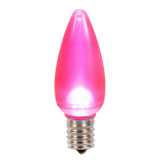 Rynx | Vickerman C9 Ceramic LED Pink Light Bulb, Pack of 25